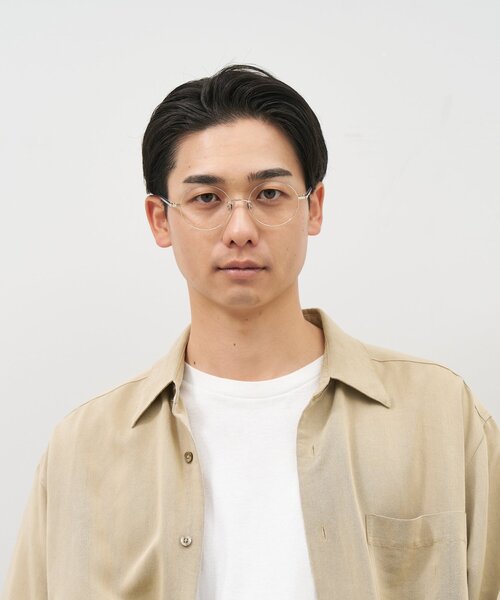 中顔面短縮みえメガネ】Zoff｜メガネ｜メタルフレーム 伊達・度付き