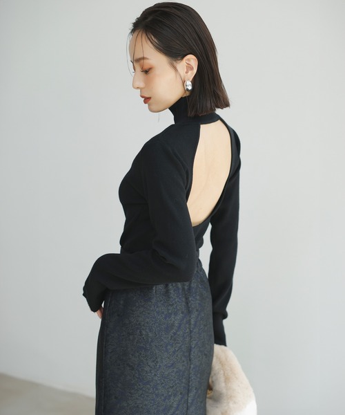 anuans(アニュアンス)の「ニュアンスモチーフジャガードスカート(スカート・レディース・ネイビー/カーキ系1・SMALL/MEDIUM)」の18枚目の写真
