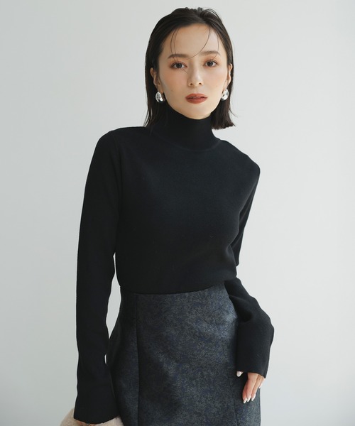 anuans(アニュアンス)の「ニュアンスモチーフジャガードスカート(スカート・レディース・ネイビー/カーキ系1・SMALL/MEDIUM)」の14枚目の写真