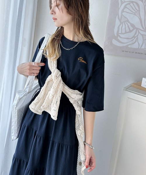 セール】毎日着たい、大人カジュアルの正解。綿100%胸刺繍