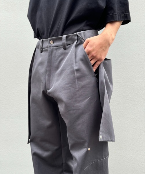 新品 J.L-A.L_ ジェイラル 24AW Tiller トラウザー パンツ _J.L-A.L_(ジェイラル)｜Tiller Trouser(ティラートラウザー