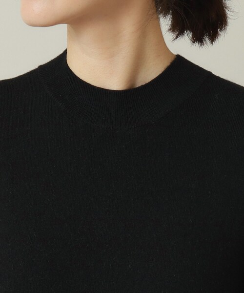 ITS'DEMO（イッツデモ）の「◆【手洗い可】ツイード調ニットワンピ（ワンピース・レディース・サックスブルー/ベージュ/ブラック・00）」の11枚目の写真