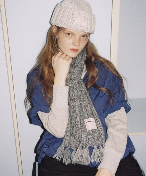 TASSLE KNIT MUFFLER（マフラー）｜ROCKFISH WEATHERWEAR（ロック