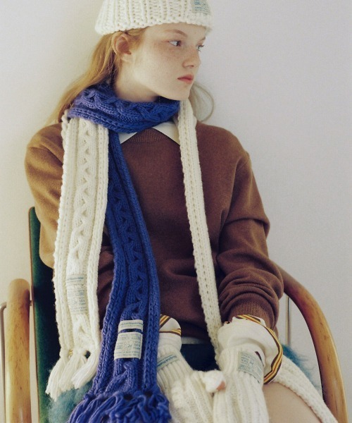 TASSLE KNIT MUFFLER（マフラー）｜ROCKFISH WEATHERWEAR