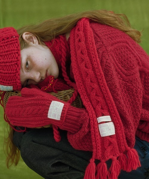 TASSLE KNIT MUFFLER（マフラー）｜ROCKFISH WEATHERWEAR