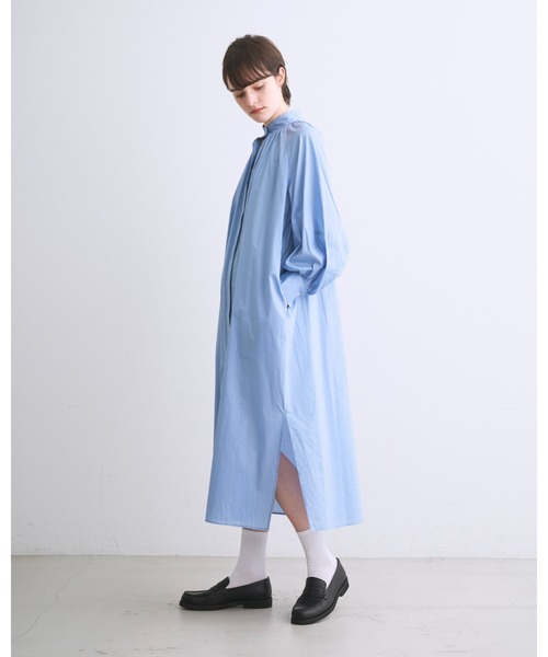 Traditional Weatherwear（トラディショナルウェザーウェア）の「DEVON（ワンピース・レディース・ブルー系その他4/ブラック系その他2/グレー系その他3・S）」の8枚目の写真