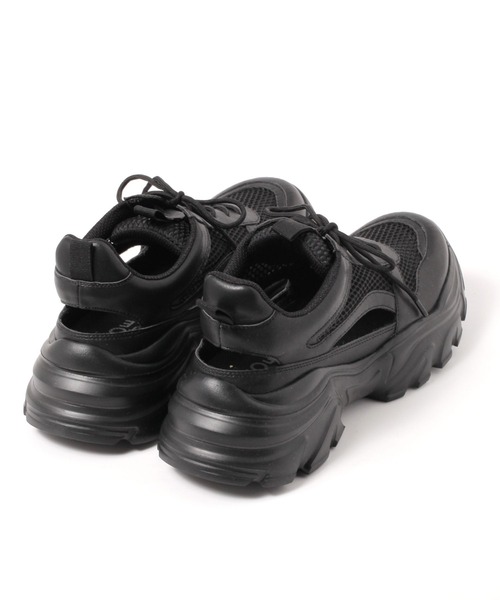 LAKOLE(ラコレ)の「メッシュボリュームスニーカー / 286332(スニーカー・レディース・ブラック/オフホワイト・SMALL/MEDIUM/LARGE)」の11枚目の写真