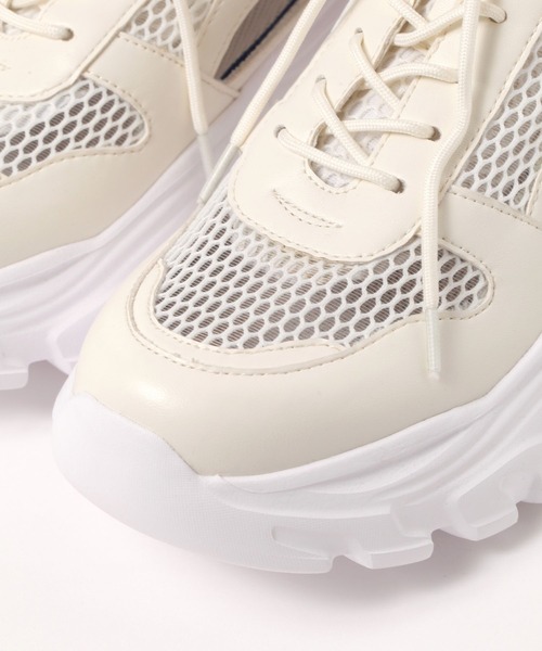 LAKOLE(ラコレ)の「メッシュボリュームスニーカー / 286332(スニーカー・レディース・ブラック/オフホワイト・SMALL/MEDIUM/LARGE)」の18枚目の写真