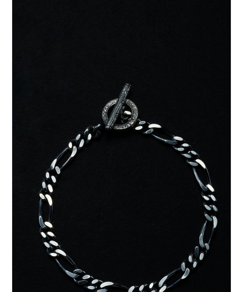 ANTIDOTE BUYERS CLUB(アンチドートバイヤーズクラブ)の「【Antidote BUYERS CLUB/アンチドートバイヤーズクラブ】Figaro Wide Chain Bracelet(ブレスレット・メンズ・シルバー・M)」の1枚目の写真