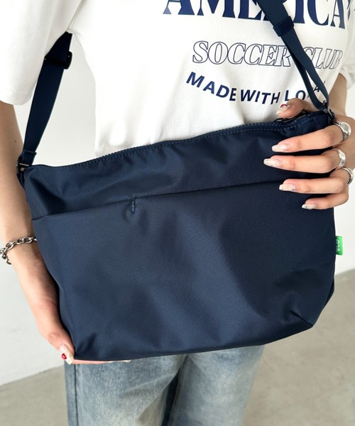 THE NORTH FACE（ザノースフェイス）の「国内未発売 THE NORTH FACE(ザ・ノースフェイス)/ロゴプリント ショルダーバッグ クロスバッグ/SP CROSS BAG M（ショルダーバッグ・レディース・クリーム/カーキ/ブラック/ネイビー/ブラウン・FREE）」の18枚目の写真