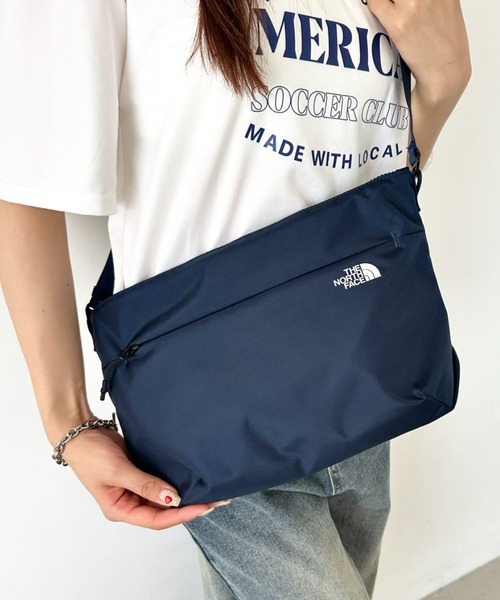 THE NORTH FACE（ザノースフェイス）の「国内未発売 THE NORTH FACE(ザ・ノースフェイス)/ロゴプリント ショルダーバッグ クロスバッグ/SP CROSS BAG M（ショルダーバッグ・レディース・クリーム/カーキ/ブラック/ネイビー/ブラウン・FREE）」の12枚目の写真