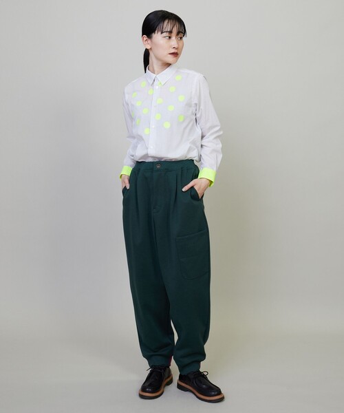 FRAPBOIS(フラボア)の「シールネオン シャツ(シャツ/ブラウス・レディース・ホワイト/ブルー・2/1)」の13枚目の写真