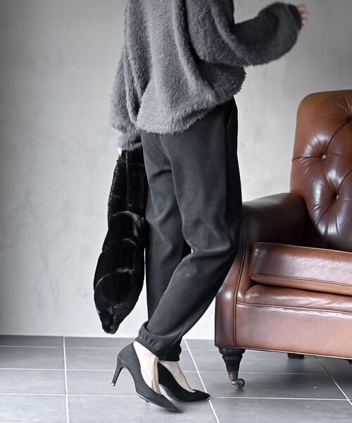 rps(アールピーエス)の「カットコールジョガーパンツ(その他パンツ・レディース・ブラック/ベージュ・フリー)」の4枚目の写真