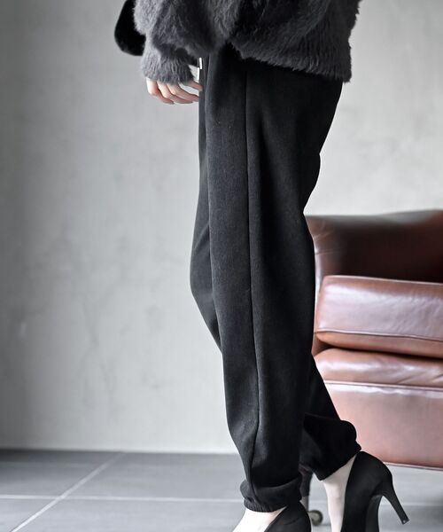 rps(アールピーエス)の「カットコールジョガーパンツ(その他パンツ・レディース・ブラック/ベージュ・フリー)」の8枚目の写真