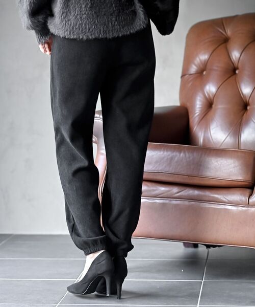 rps(アールピーエス)の「カットコールジョガーパンツ(その他パンツ・レディース・ブラック/ベージュ・フリー)」の9枚目の写真