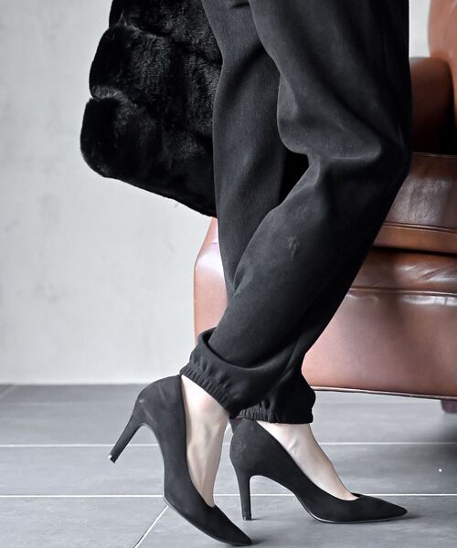 rps(アールピーエス)の「カットコールジョガーパンツ(その他パンツ・レディース・ブラック/ベージュ・フリー)」の10枚目の写真