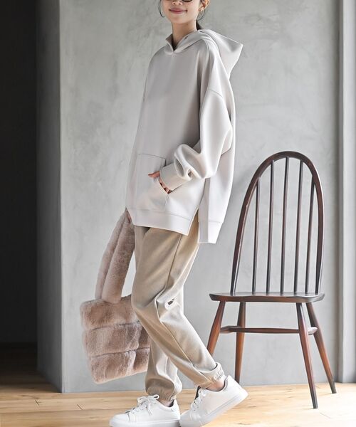 rps(アールピーエス)の「カットコールジョガーパンツ(その他パンツ・レディース・ブラック/ベージュ・フリー)」の15枚目の写真