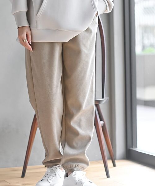 rps(アールピーエス)の「カットコールジョガーパンツ(その他パンツ・レディース・ブラック/ベージュ・フリー)」の16枚目の写真