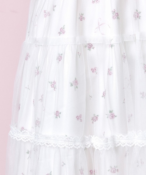 mellfy memory(メルフィーメモリー)の「Fairy tale rose tulle veill ワンピース(ワンピース・レディース・レッド/ピンク・M/S)」の8枚目の写真