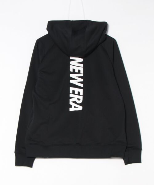 NEW ERA(ニューエラ)の「ニューエラパフォーマンスアパレル フルジップフーディー ドライスウェットパーカー 吸汗速乾(スウェット・メンズ・ブラック・M/L/XL/XXL/S)」の7枚目の写真