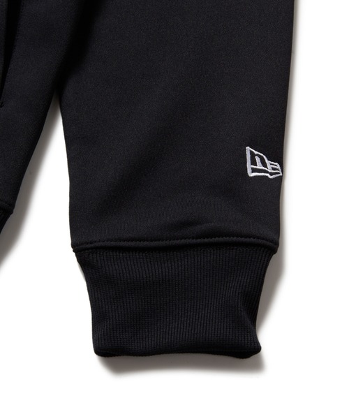 NEW ERA(ニューエラ)の「ニューエラパフォーマンスアパレル フルジップフーディー ドライスウェットパーカー 吸汗速乾(スウェット・メンズ・ブラック・M/L/XL/XXL/S)」の4枚目の写真
