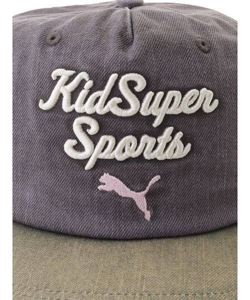 PUMA(プーマ)の「【PUMA】26018-01 PUMA X KIDSUPER BB CAP(キャップ・メンズ・ブラック・FREE)」の5枚目の写真