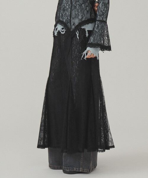 ray beams レースレイヤー2WAYスカート Ray BEAMS（レイビームス）の「Ray BEAMS / レース レイヤー