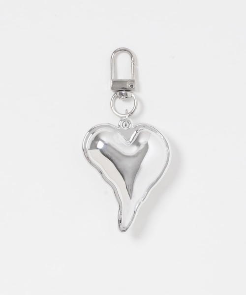 SENSE OF PLACE by URBAN RESEARCH(センスオブプレイスバイアーバンリサーチ)の「『WEB/一部店舗限定』ハートチャーム(キーホルダー・レディース・シルバー・ONE)」の5枚目の写真