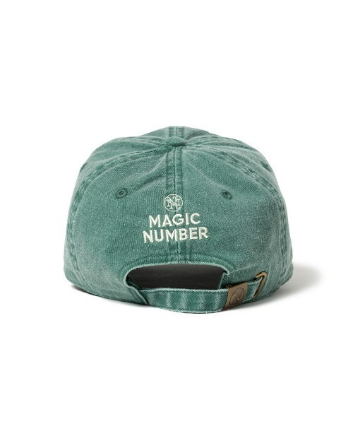 MAGIC NUMBER（マジック ナンバー）の「【MAGIC NUMBER】 STYLE IS EVERYTHING LOW CAP スタイルイズエブリシングロウキャップ（キャップ・メンズ・サンドベージュ/ブルー/グリーン/ブラック・FREE）」の7枚目の写真