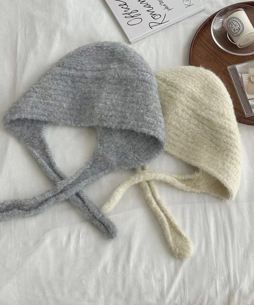 セール】HALEY PESCA/シャギーニット バラクラバ風キャップ（ニット