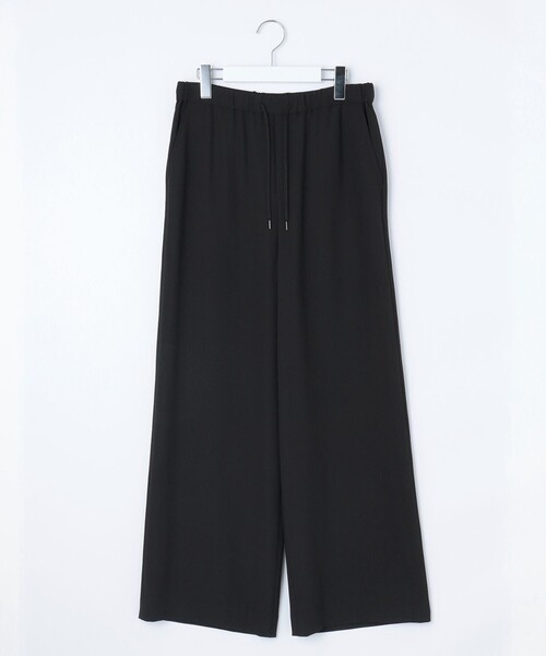 J.PRESS（ジェイプレス）の「【洗える】バックサテンジョーゼット リラックス パンツ（その他パンツ・レディース・ブラウン系/ブラック系・T13/T17/T15）」の10枚目の写真