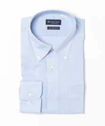 TOKYO SHIRTS | 超形態安定ノーアイロン ボタンダウン 長袖ビジネスワイシャツ(ビジネスシャツ)