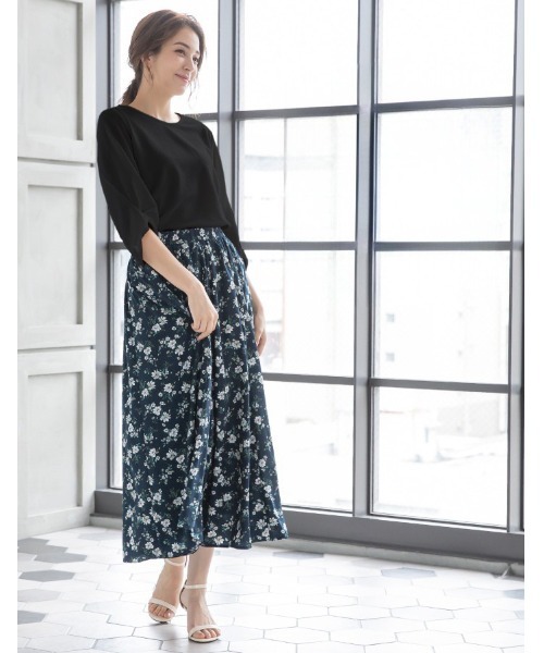 aquagarage(アクアガレージ)の「つぼみ袖トップス(Tシャツ/カットソー・レディース・アイボリー/ブラック/ベージュ・ONESIZE)」の15枚目の写真