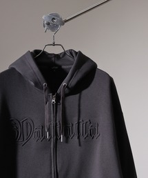 Logo embroidery zip-up hoodie / ロゴ刺繍 ジップアップパーカー