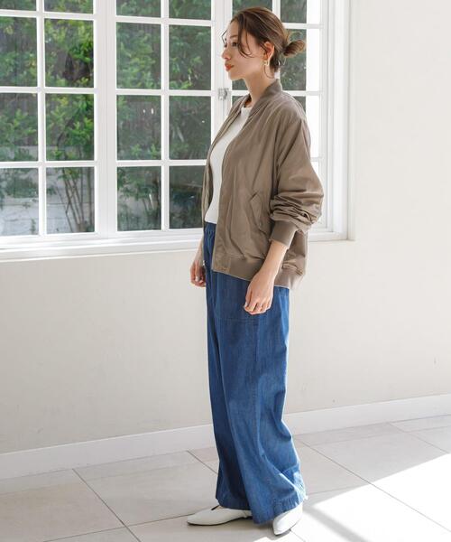 URBAN RESEARCH Sonny Label（アーバンリサーチサニーレーベル）の「デニムベイカーイージーパンツ（デニムパンツ・レディース・インディゴブルー/ライトインディゴブルー・36/38）」の11枚目の写真