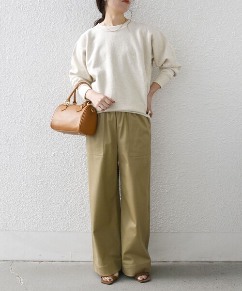 Champion(チャンピオン)の「【SHIPS any別注】Champion: リバースウィーブ(R) STANDARD スウェット◇(スウェット・メンズ・グレー/ナチュラル・SMALL/MEDIUM/LARGE/X-LARGE)」の8枚目の写真