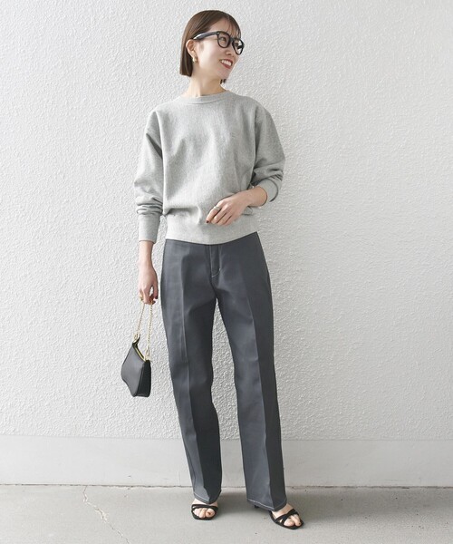 Champion(チャンピオン)の「【SHIPS any別注】Champion: リバースウィーブ(R) STANDARD スウェット◇(スウェット・メンズ・グレー/ナチュラル・SMALL/MEDIUM/LARGE/X-LARGE)」の12枚目の写真
