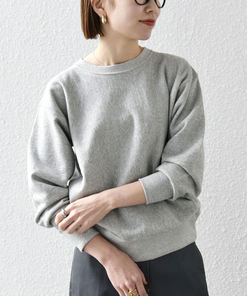 Champion(チャンピオン)の「【SHIPS any別注】Champion: リバースウィーブ(R) STANDARD スウェット◇(スウェット・メンズ・グレー/ナチュラル・SMALL/MEDIUM/LARGE/X-LARGE)」の13枚目の写真