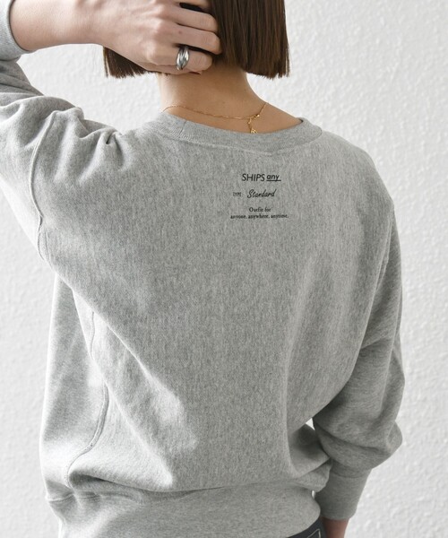 Champion(チャンピオン)の「【SHIPS any別注】Champion: リバースウィーブ(R) STANDARD スウェット◇(スウェット・メンズ・グレー/ナチュラル・SMALL/MEDIUM/LARGE/X-LARGE)」の14枚目の写真