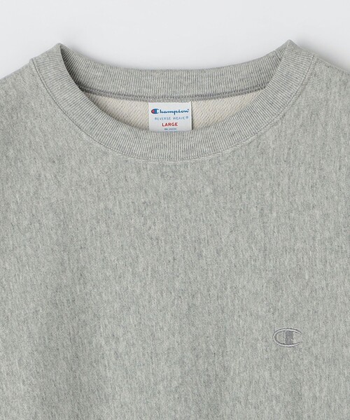 Champion(チャンピオン)の「【SHIPS any別注】Champion: リバースウィーブ(R) STANDARD スウェット◇(スウェット・メンズ・グレー/ナチュラル・SMALL/MEDIUM/LARGE/X-LARGE)」の22枚目の写真