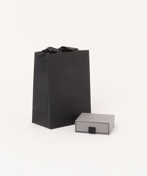 4℃ HOMME+(ヨンドシーオムプラス)の「シルバー フープ ピアス/片耳用(ピアス(片耳用)・メンズ・シルバー・FREE)」の9枚目の写真