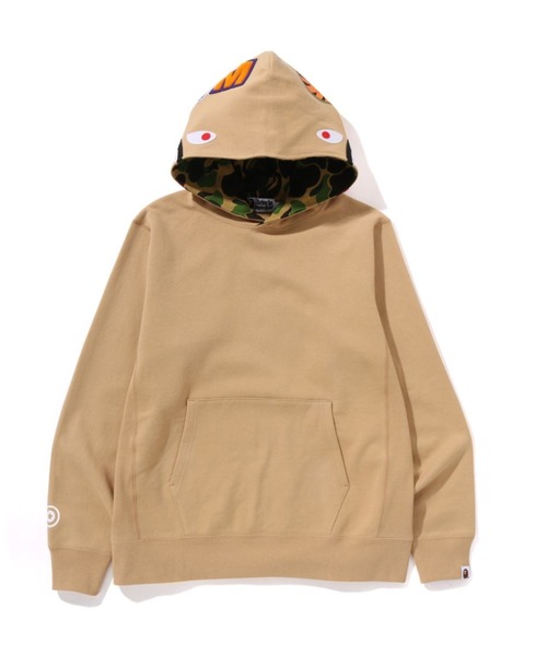 ABC CAMO SHARK PULLOVER HOODIE（パーカー）｜A BATHING APE