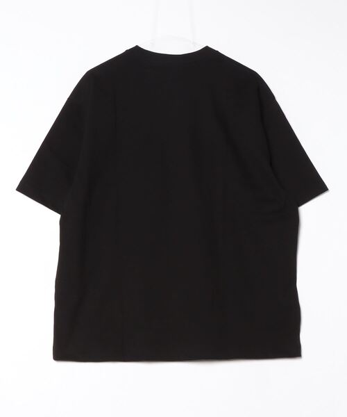 ATON(エイトン)の「【ATON】 12/- AIR SPINNING LOOSE FIT T-SHIRT(Tシャツ/カットソー・メンズ・ブラック/ホワイト・4)」の9枚目の写真