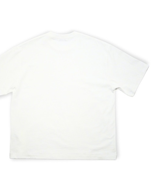 ATON(エイトン)の「【ATON】 12/- AIR SPINNING LOOSE FIT T-SHIRT(Tシャツ/カットソー・メンズ・ブラック/ホワイト・4)」の5枚目の写真