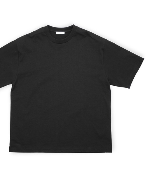 ATON(エイトン)の「【ATON】 12/- AIR SPINNING LOOSE FIT T-SHIRT(Tシャツ/カットソー・メンズ・ブラック/ホワイト・4)」の6枚目の写真