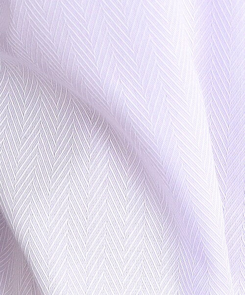 THE SHOP TK （ザ ショップ ティーケー ）の「ドレスへリンボンシャツ（ビジネスシャツ・メンズ・サックスブルー/オフホワイト/パープル・01/02/03/04）」の18枚目の写真