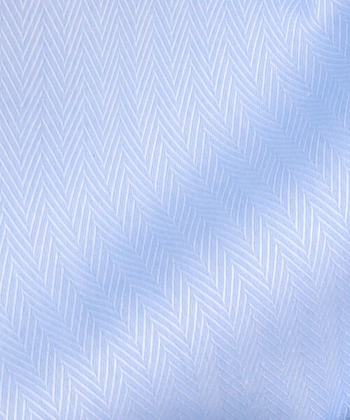 THE SHOP TK （ザ ショップ ティーケー ）の「ドレスへリンボンシャツ（ビジネスシャツ・メンズ・サックスブルー/オフホワイト/パープル・01/02/03/04）」の10枚目の写真