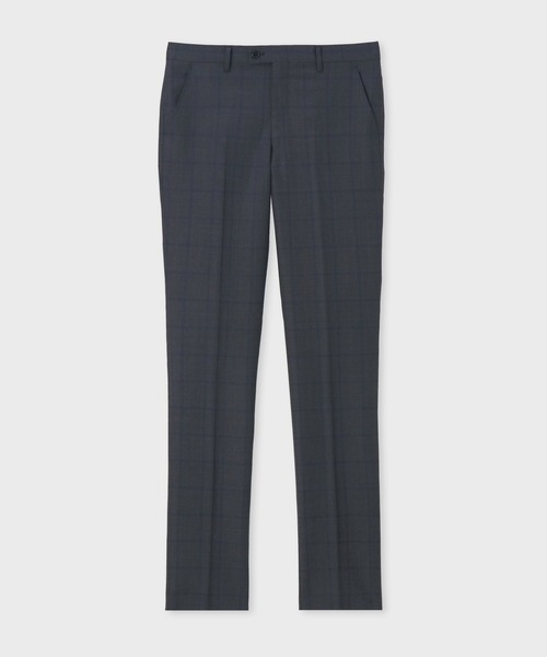 K05286 未使用品 Paul Smithウィンドウペーン ：【サイズ：L2】 ダブルウィンドウペーン シングル2Bスーツ（ネイビー） ｜ポール