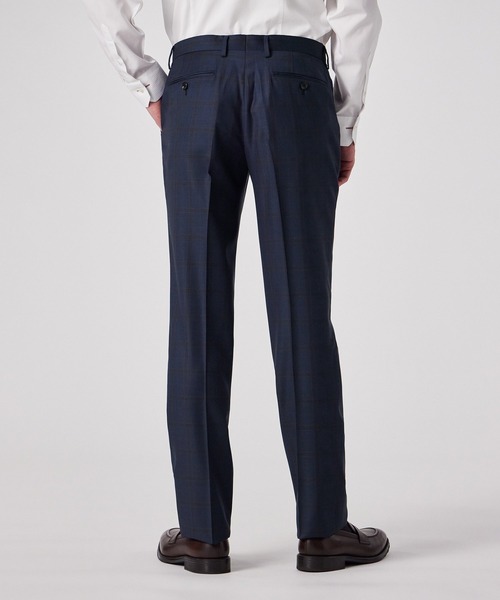美品✨️ポールスミス Paul Smith パンツスーツセット ウール ダブル ダブルウィンドウペーン シングル2ボタンスーツ / 153003 1439S