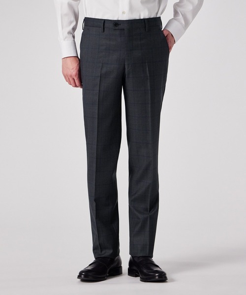 美品✨️ポールスミス Paul Smith パンツスーツセット ウール ダブル ダブルウィンドウペーン シングル2ボタンスーツ / 153003 1439S